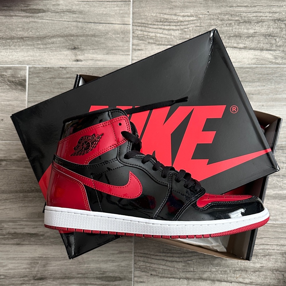 Nike Air Jordan 1 High Black and Red